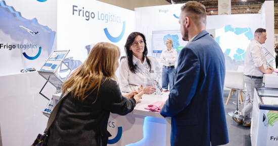 stoisko frigo logistics podczas targów coldchain poland organizowanych przez lentewenc