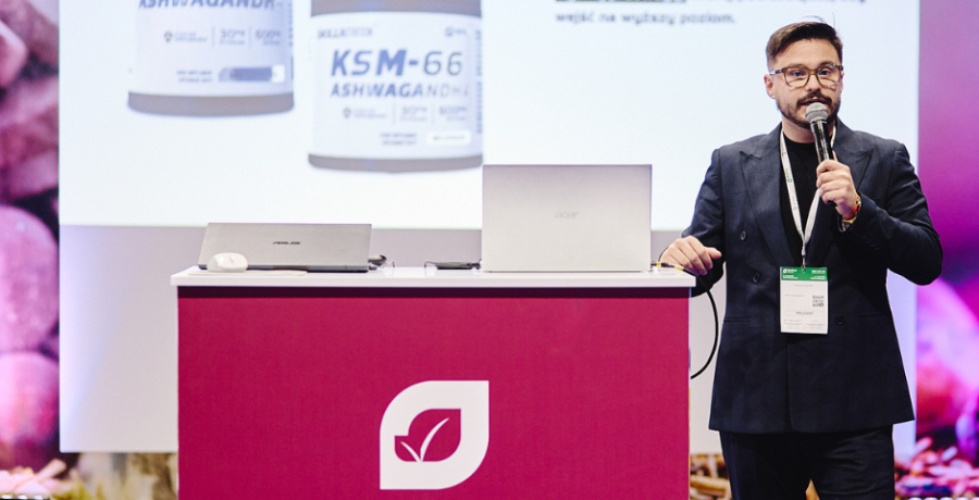 wystawca podczas konferencji